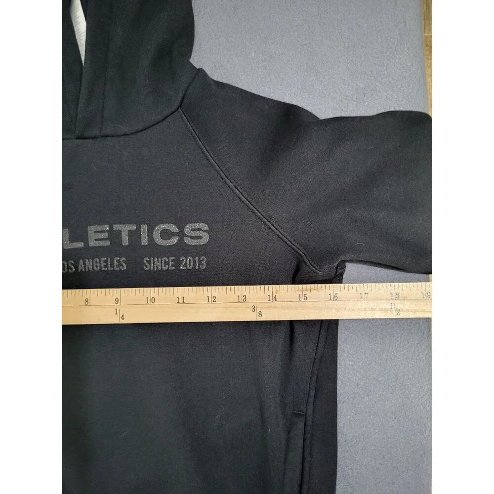 FABLETICS The Kids Unisex Go-To Hoodie Black Logo Sweatshirt SZ Small 6/7 - Picture 4 of 8